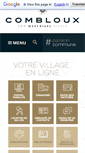 Mobile Screenshot of mairie-combloux.fr